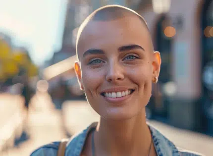 Réinventez votre style avec une coupe courte rasée pour femme