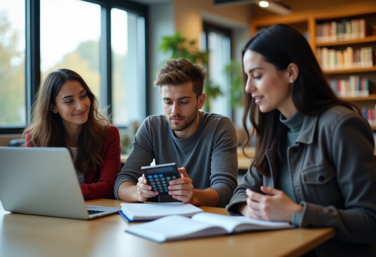 calculatrice étudiant