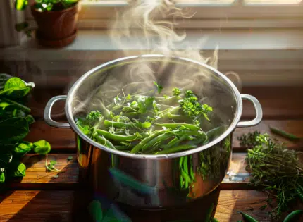 Harmoniser saveurs et textures : cuisson des haricots verts à la cocotte-minute