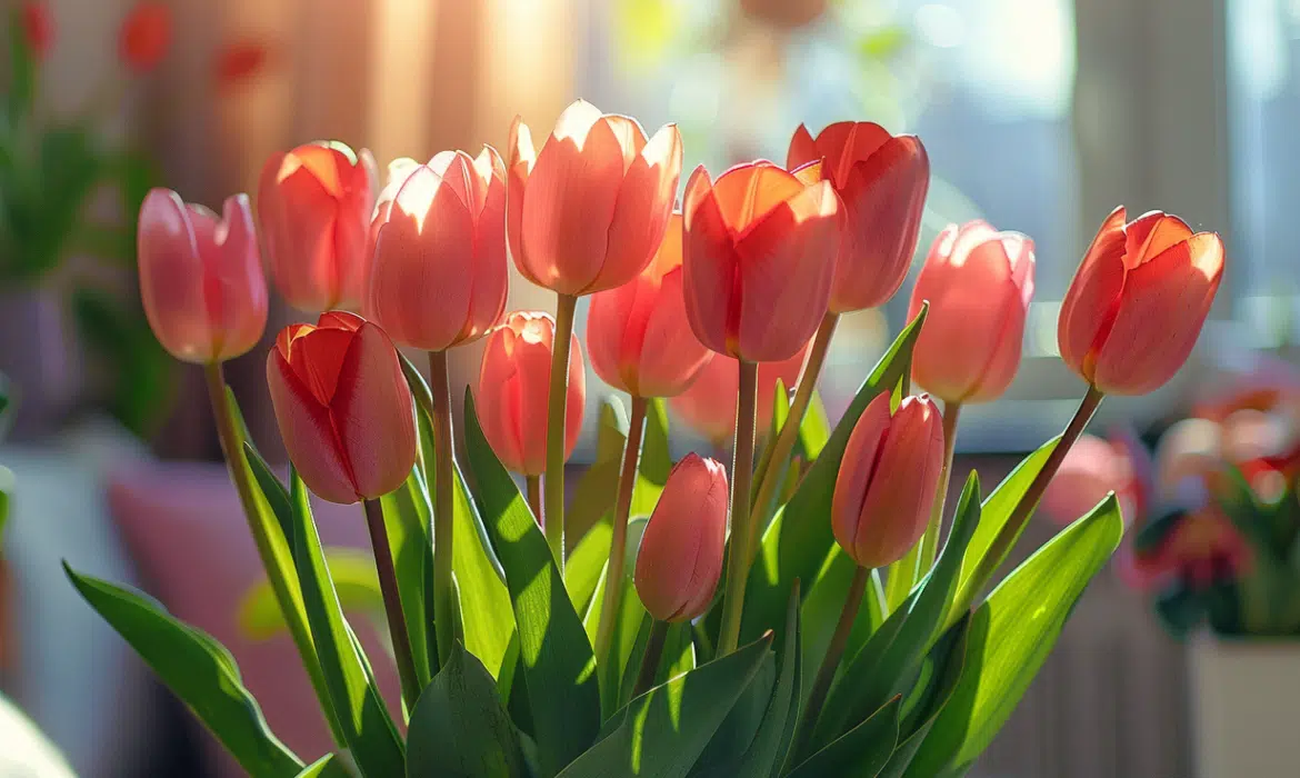 Langage floral : la signification des tulipes en amour