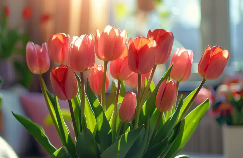 Langage floral : la signification des tulipes en amour