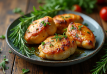 Comment sublimer votre recette de paupiettes de poulet avec des herbes aromatiques