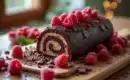 La délicate alchimie de la bûche chocolat-framboise